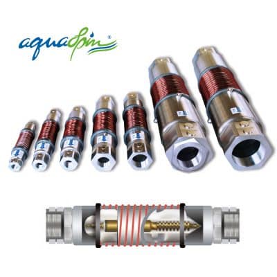 aquaSpin Edelstahl – Wasseraktivierung für Warmwasser & Industrie